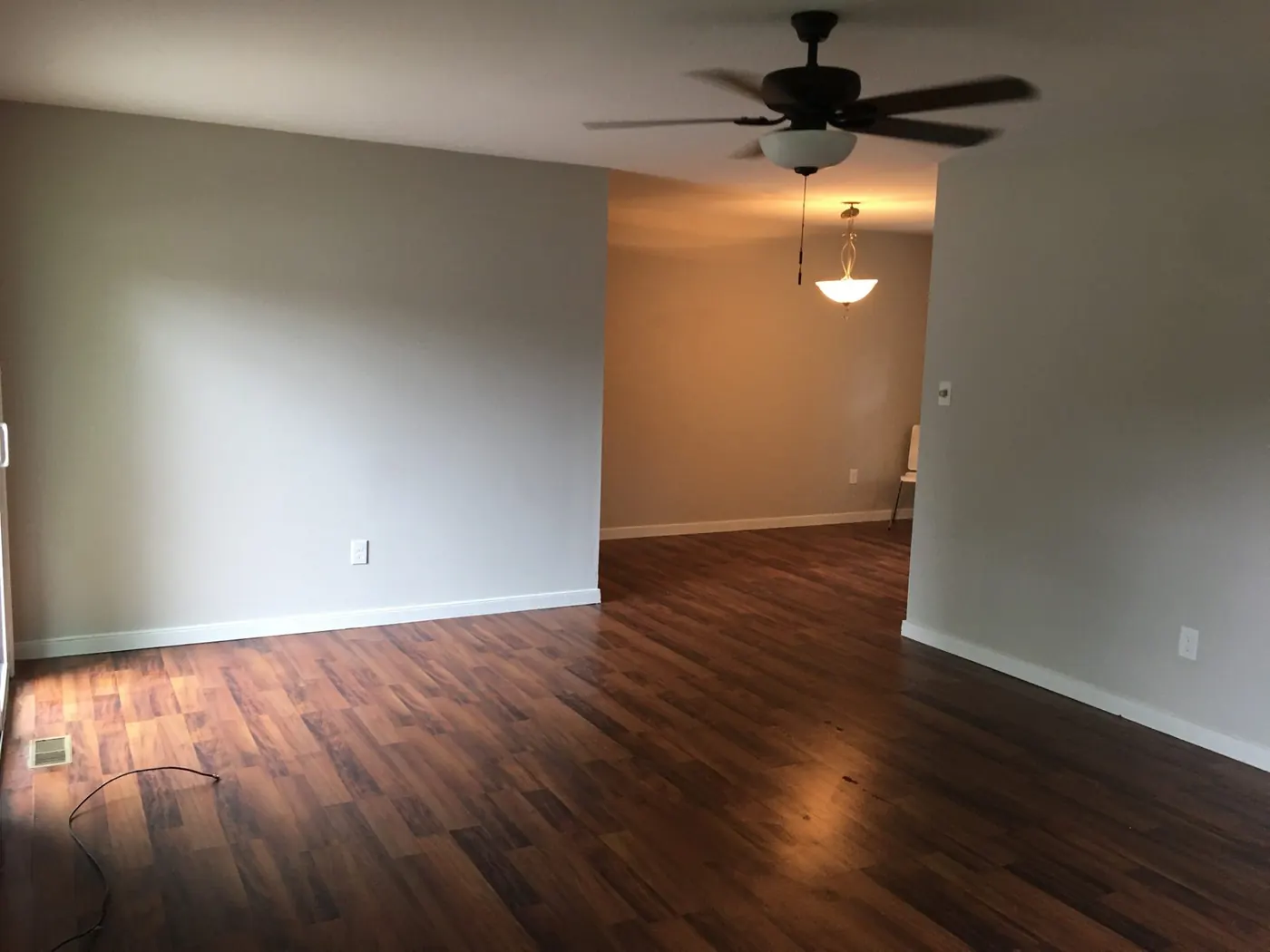 Move-out ready home with clean hardwood floors in Richmond, Virginia